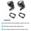 Front Windshield Gasket Nozzle Kit Replacement compatible with Car Nozzle Windshield Washer 3