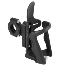 Suporte para copo de motocicleta, suporte para bebida, suporte giratório para guidão de bicicleta, suporte para garrafa de água de motocicleta.