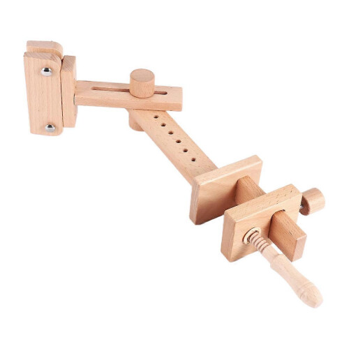 Embroidery Hoop Holder Desktop Stand with Table Clamp compatible with Handwork Sewing 2