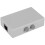 Mini Switch de Rede Ethernet com 2 Portas RJ45, Compartilhamento Manual de Duas Portas 1