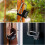 Cabinet Lock,Combination Padlock,Stainless Steel Gym Locker Lock Code Long Adjustable Shackle Lock f 2
