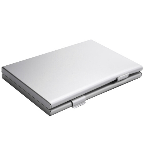 Aluminum Memory Card Case Box Holders compatible with 24pcs TF Micro-SD Card color random 2