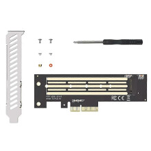 Adaptador NVME M.2 NVME SSD para PCIe 4.0 X4 X8 X16 Placa de Expansão Adaptador M.2 NVME para PCI-E X4