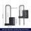 Cabinet Lock,Combination Padlock,Stainless Steel Gym Locker Lock Code Long Adjustable Shackle Lock f 3