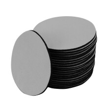 Sublimatie blanco producten, 20 stuks sublimatie onderzetters van 10 cm, geschikt voor doe-het-zelf knutselprojecten.