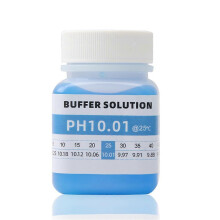 Solução de calibração para medidor de pH, solução de calibração para testador de ORP, soluções tampão, pH 10,0.