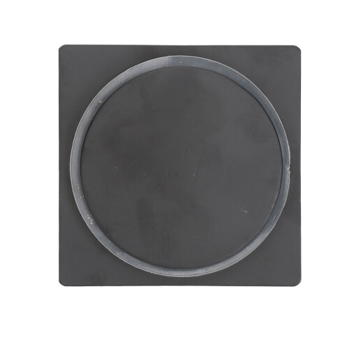 Pedal Type Floor Drain 193g 10x10cm Black 1