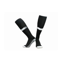 Adult Silver Compression Socks Knee Sports Socks with Breathable Knit Fabric and Cushioned Heel