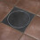 Stainless Pedal Type Floor Drain - 10x10 cm Black 13