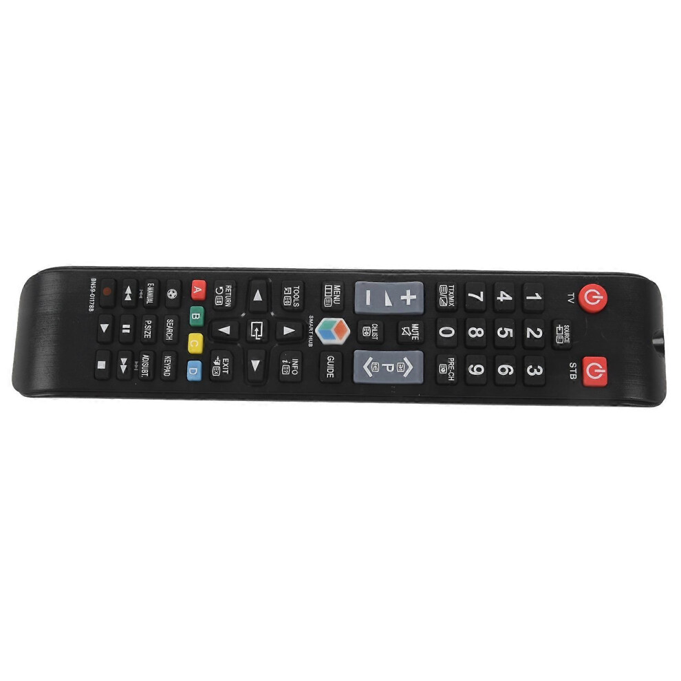 New Remote Control Compatible With Smart Tv Bn59-01178B Ua55h6300aw Ua60h6300aw Ue32h5500 Ue40h5570 Ue55h6200 Black 3705357712534