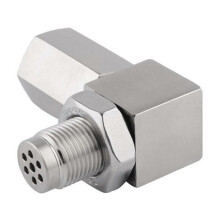 Adaptador universal para sensor de oxigênio O2, extensão de 90 para bujão O2, espaçador extensor catalítico M18x1,5 Ca