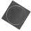 Stainless Pedal Type Floor Drain - 10x10 cm Black 16