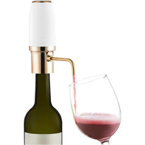 Electric Wine Aerator Pourer Automatic Smart Decanter Dispenser Rechargeable with Micro-USB Cable 1