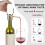 Electric Wine Aerator Pourer Automatic Smart Decanter Dispenser Rechargeable with Micro-USB Cable 4