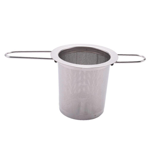 Tea Infuser Stainless Steel Tea Strainer Folding Handle Tea Filter Extra Fine Mesh Strainer Brewing
