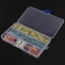 Conectores termorretráctiles auto-soldables con soldadura, conectores de cable de soldadura impermeables, manguito de soldadura