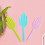 Pat Palm-Shape Massage Hammer, Trigger Tool, Pink 4