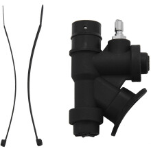 Scuba Diving Universal Bcd Power Inflator with 45 Degree Angled Mouthpiece compatible with Standard 1 Inch Hose