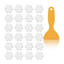 Non-Slip Bathtub Stickers,24 PCS Anti Slip Shower Grip Stickers Adhesive Decals with compatible with Bath Tub,Ba