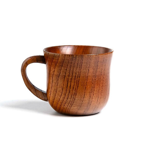 Wooden Cup Solid Wood Cup Solid Wood Water Tea Cup compatible with Kitchen Living Room A
