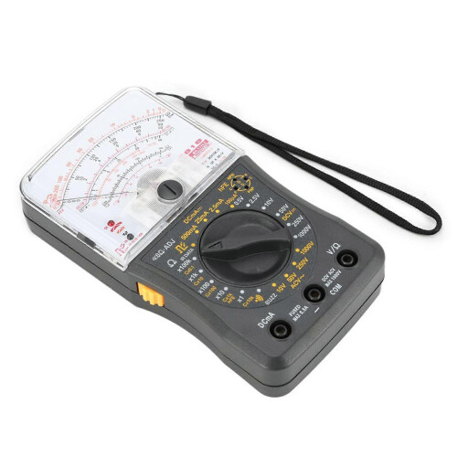 High Precision Mini Handheld Analog Multimeter Voltmeter Ammeter Resistance Continuity Capacitance D 2
