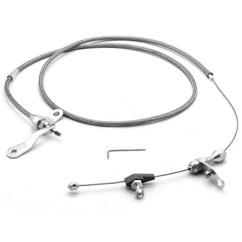 Cavo acceleratore per auto, cavo kick down, missione kickdown C-4, fermo compatibile con C4 Ranchero 1