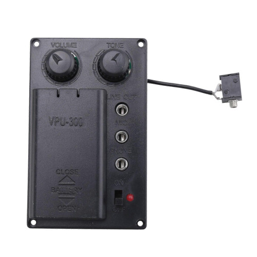 Ηλεκτρικό βιολί Silent Eq Piezo Piezo με ακουστικά και καλώδιο οπής πρίζας 2