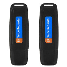 Portable Rechargeable U-Disk USB Digital Audio Voice Recorder Mini Dictaphone Activated Recorder