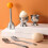 Egg Cracker Topper Set Soft Hard Boiled Eggs Separator Tool 2 Egg Cups,2 Metal Spoons&1 Soft Boiled 4