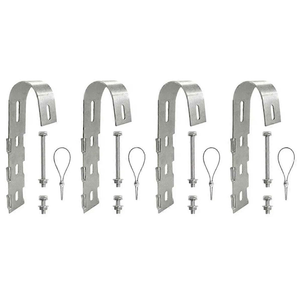 Solar Panel Balcony Hook 304 Stainless Steel Photovoltaic Panel Mounting Bracket Balcony Fence Solar 3316614274742