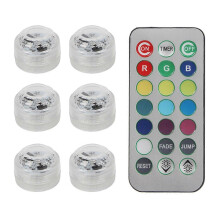 Luce notturna RGB con telecomando wireless Telecomando LED Luce impermeabile Stampante 3D Modello St
