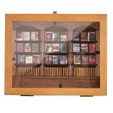 Mini Bücherregal, Angst vertreibendes Bücherregal, Miniatur-Bücherregal, Handgefertigtes kleines Bücherregal Cra