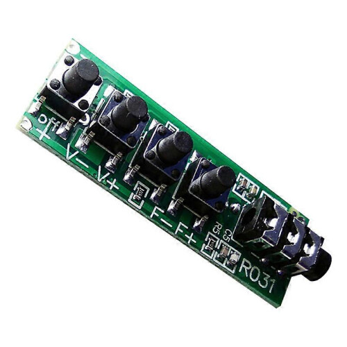 RDA5807 Μονάδα στερεοφωνικού ραδιοφώνου FM 2 καναλιών Πλακέτα δέκτη FM 76.0MHz-108.0MHz