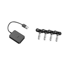 Spare Tire Internal Sensor Tire Pressure Monitoring System USB TPMS compatible with Car Navigation Radio DVD Pla