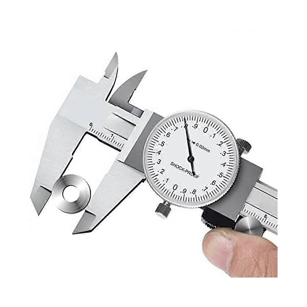 Metric Gauge Measuring Tool Dial Vernier Caliper Shock-Proof Vernier Caliper 0.02Mm 3716147916483