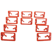 Support de montage basse tension 1 poste pour cloison sèche, plaque de fixation murale multifonctionnelle - (1 poste)