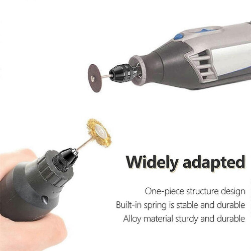 Bohrfutter, 1/32 bis 1/8 Ersatz 4486 Keyless Bohrfutter Welle Rotary Tool Quick Change Ada 2