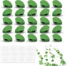 30 Pcs Plant Clips,Climbing Plant Clip,Plant Fixing Clips,Wall Vine Support,Office Cable Clip,Plant Wall Vine Support,Climbing Plant for Gardening Vin