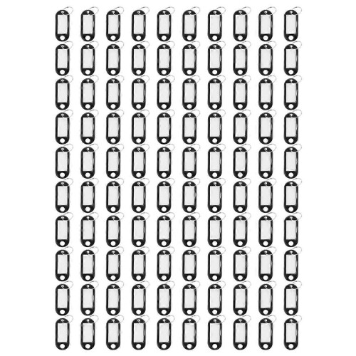 Key Ring Tags(100pcs black) 1