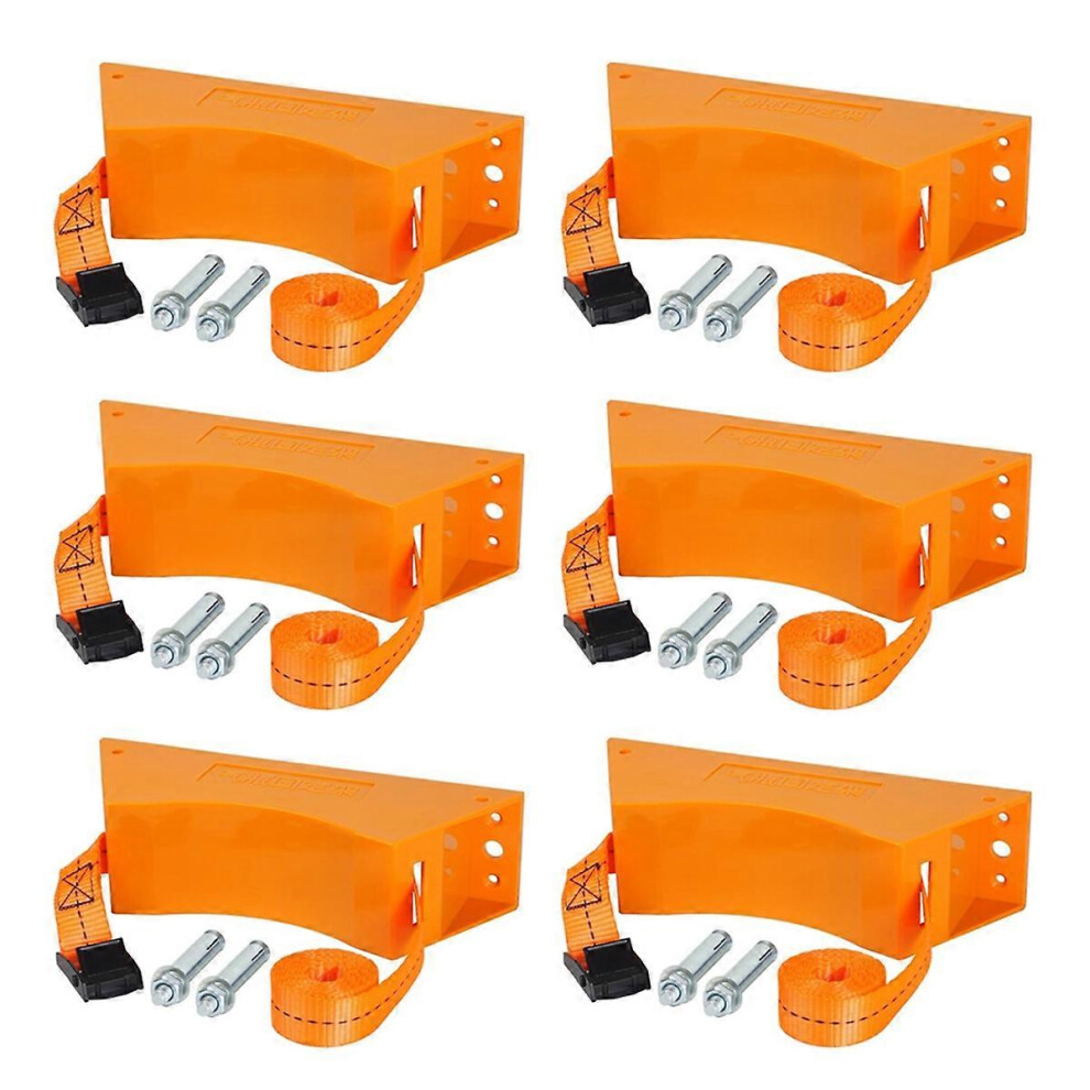 Propane Tank Holder Gas Cylinder Wall Mounted Bracket Nitrogen Tank Holder With Screws And Safety Ba 3383724915438