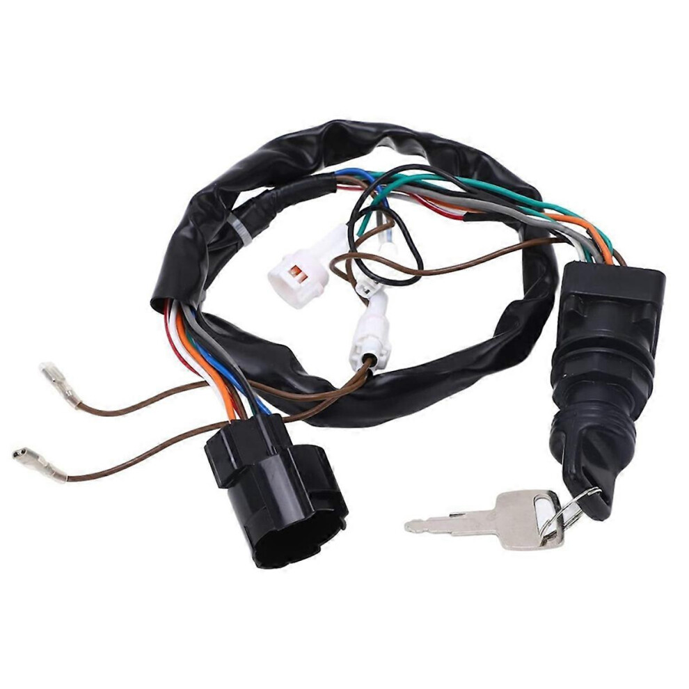 Outboard Ignition Key Assembly Side Mount Control Box 37110-93J00 67200-93J50 Compatible With Suzuki Outb 3386758983398