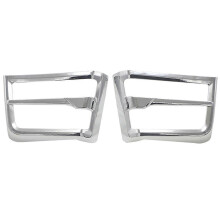 Motorrad Chrom Lautsprechergrill Schutzabdeckung Vorderlautsprecher Mesh Trim kompatibel mit Honda Gold Wing GL1800