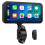Tela CarPlay para motocicleta, CarPlay sem fio e Android Auto com suporte de design, tela sensível ao toque de 6,25 polegadas N 1