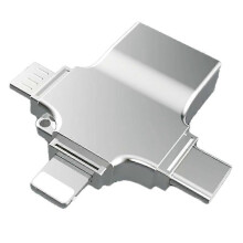 SD Card Reader Micro-Card Adapter 4 in 1 USB 3.0 Micro-Sd to USB Cardreader USB compatible with Apple Interface
