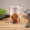 Scottish Highland Cow With Thistle Stoneware Jug 3