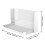 Small Floating Shelf compatible with Wall, Foldable Bathroom Shelf Wall Mount, Bedside Shelf compatible with Phone, Remote 5