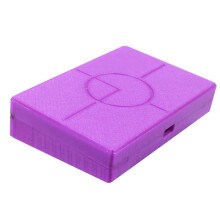 Estojo para Console de Jogos para Retroid Pocket Flip 2, Estojo de Transporte Protetor com Porta de Carregamento Tipo C, Caixa Rígida em PETG D