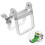 Toothpaste Squeezer, Metal Tube Roller, Rotating Toothpaste Dispenser, Tube Squeezer, Stainless Stee 4