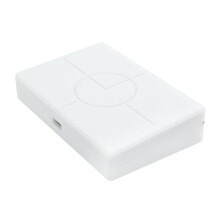 Estuche para Consola de Juegos para Retroid Pocket Flip 2, Estuche de Transporte Protector con Puerto de Carga Tipo C, Carcasa Rígida de PETG B