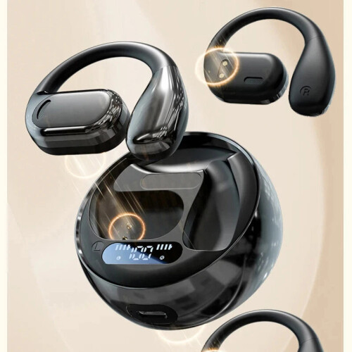 (for iPhone, Black) Bluetooth 5.4 Earbuds for iPhone 16-11/X, Wireless Earphones Compatible with All iPhone Android